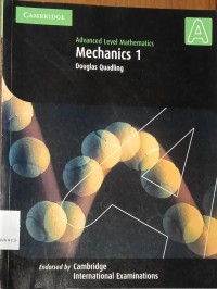 Image of Advanced Level Mathematics Mechanics 1