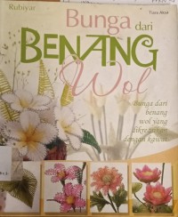 Image of Bunga Dari Benang Wol