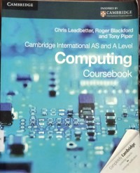 Image of Cambridge International AS and A Level Computing