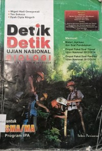 Image of Detik Detik Ujian Nasional Biologi Tahun Pelajaran 2013/2014