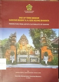 Image of End of Term Memoir Gianyar Regent A.A. Gde Agung Bharata