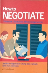 Image of How to Negotiate