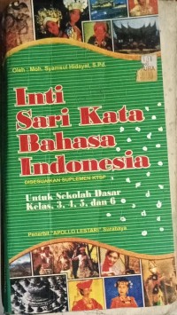 Image of Inti Sari Kata Bahasa Indonesia