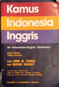 Image of Kamus Indonesia-Inggris