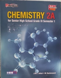 Image of Kimia: Chemistry 2A for Senior High Scool Grade Xl Semester 1