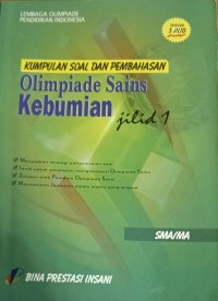 Image of Kumpulan Soal dan Pembahasan Olimpiade Kebumian jilid 1