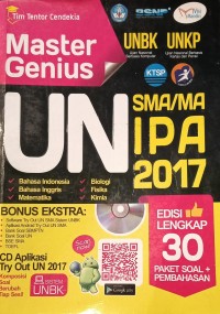 Image of Master Genius UN SMA/MA IPA