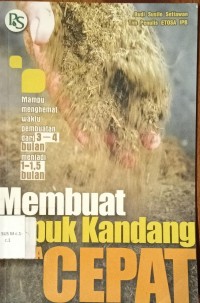 Image of Membuat Pupuk Kandang Secara Cepat