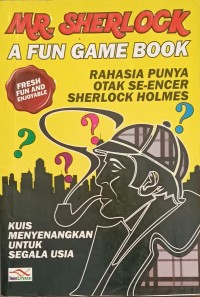 Image of Mr. Sherlock A Fun Game Book