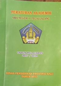 Image of Peraturan Akademik SMA Negeri 1 Tegallalang