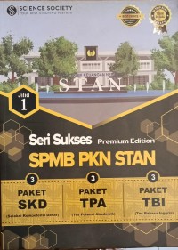 Image of SPMB PKN STAN Jilid 1