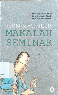 Image of Teknik Menulis Makalah Seminar